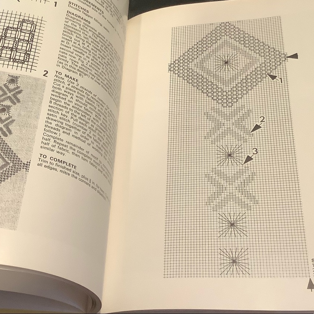 Vintage JoanFisher’s Guide to Embroidery 1973 hardcover - Picture 7 of 10